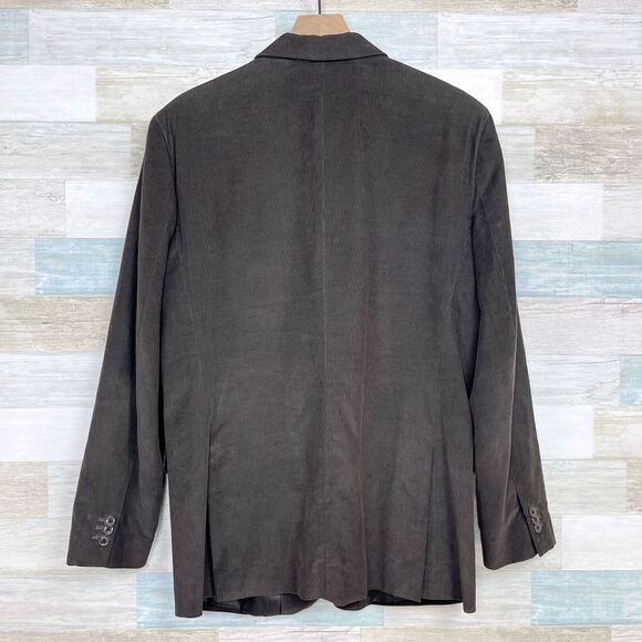 Banana Republic Corduroy Sport Coat Brown Two Button Mens 42R 42 Regular - Picture 5 of 9